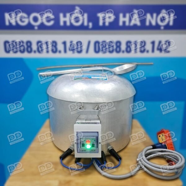 Nồi Tráng Bánh Cuốn Nhôm 30L Mẫu Mới Nhất