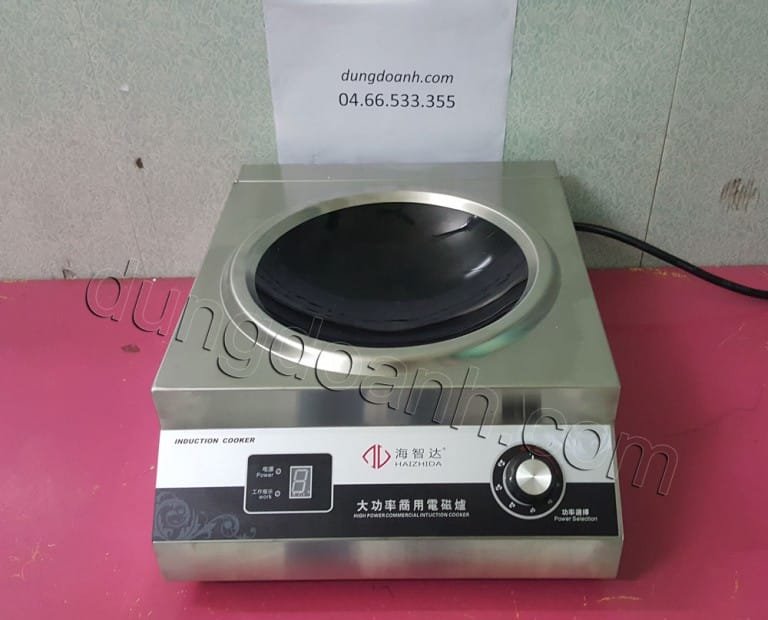 Bếp từ công nghiệp mặt lõm Haizhida 5kw