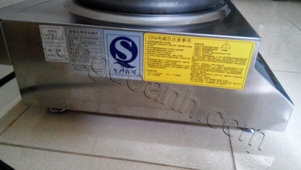 bếp từ công nghiệp mặt lõm 5kw