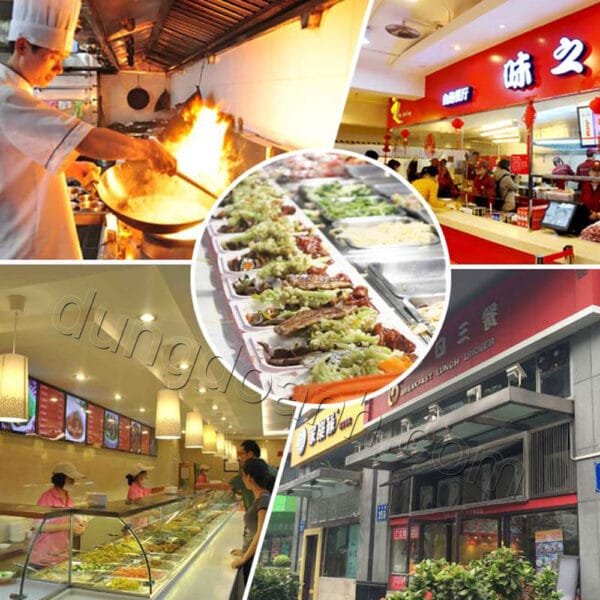 Phù hợp cho các không gian trong các trung tâm thương mại, nhà hàng,...