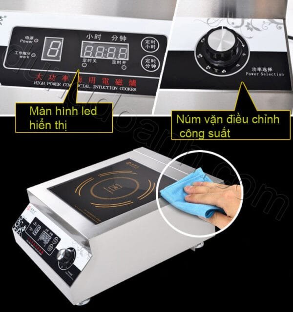 Màn hình led hiển thị, dễ thao thác, vệ sinh lau chùi