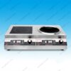 Bếp từ đôi 1 mặt phẳng 1 mặt lõm 10kW