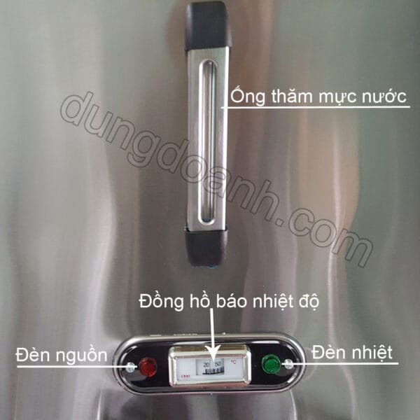 Ống thăm mực nước + đèn báo