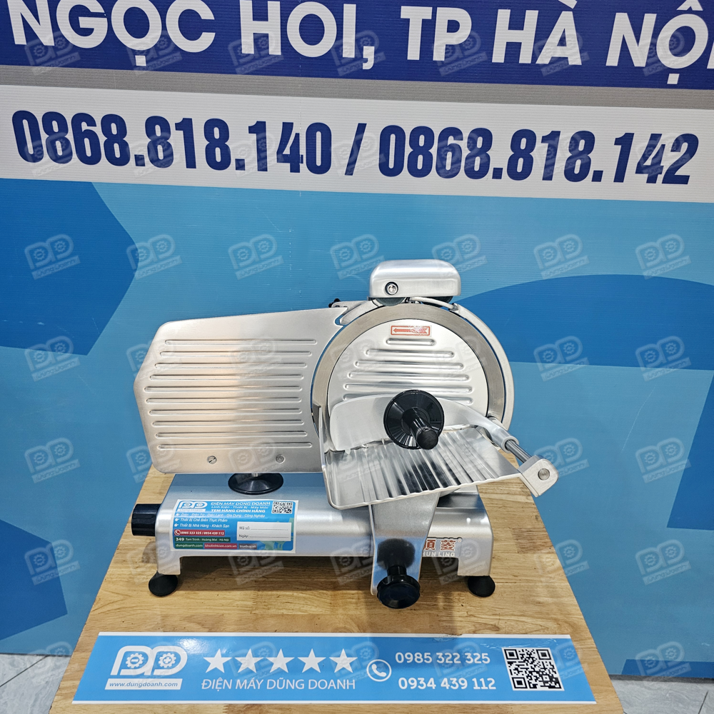 Máy thái thịt 250ES 22 Máy thái thịt đông lạnh 250ES chuyên dụng cho quán ăn, nhà hàng