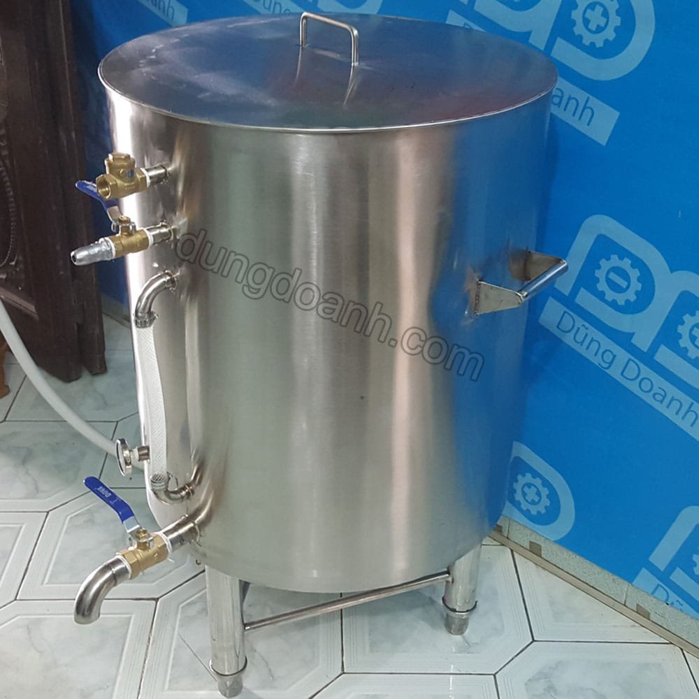Nồi nấu đậu bằng điện chất liệu inox 3 lớp thiết kế dày dặn chắc chắn từ trong ra ngoài