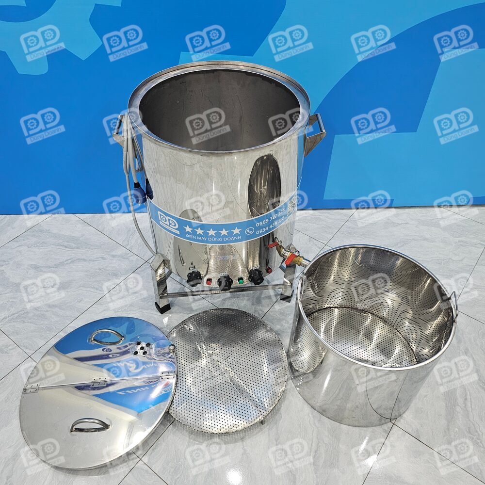 Toàn Bộ Phụ Kiện Vỉ Luộc Giỏ Xương 100L