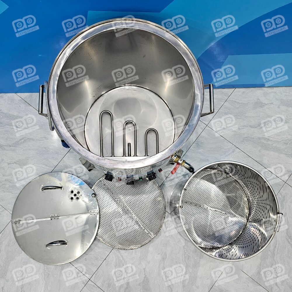 Bên Trong Nồi Phở 100L 3 Điều Khiển Nhiệt