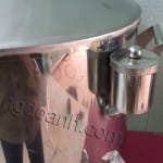Nồi tráng bánh cuốn Inox 2 lớp dùng điện 29 Phễu tiếp nước ngoài