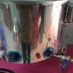 Nồi tráng bánh cuốn Inox 2 lớp dùng điện 23 Chất liệu inox sạch sẽ, không rỉ