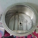 Nồi tráng bánh cuốn Inox 2 lớp dùng điện 26 Lòng nồi