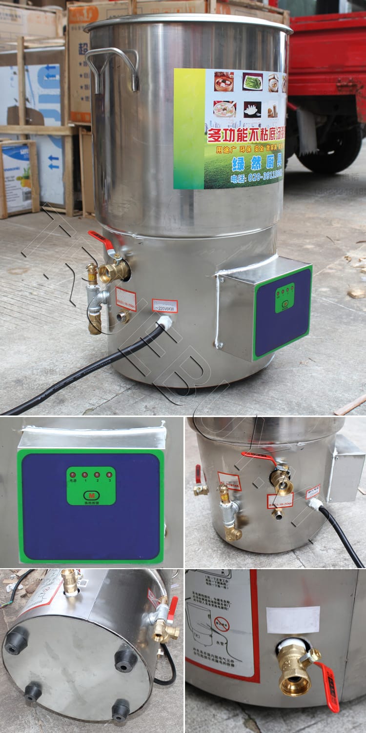 Nồi nấu cháo công nghiệp bằng điện