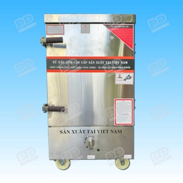 Tủ nấu cơm hấp đa năng 8 khay dùng gas