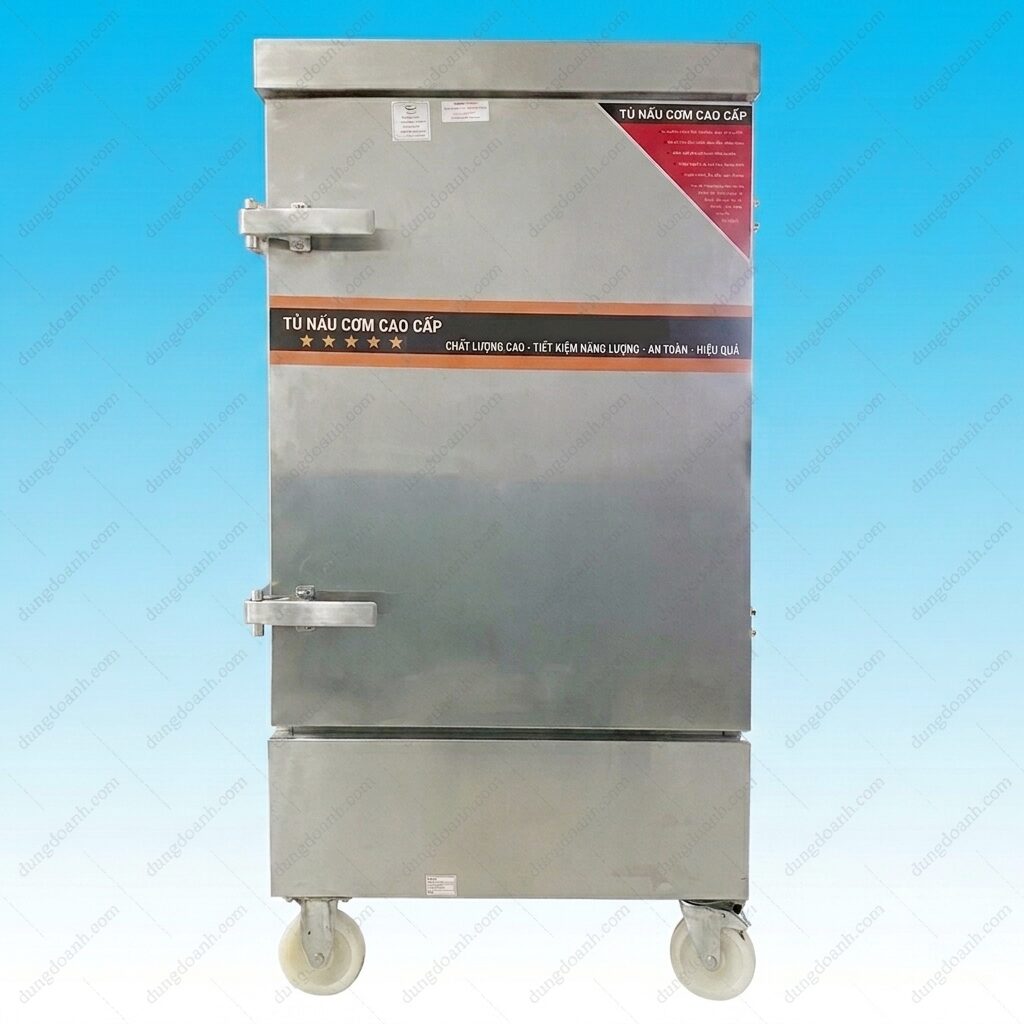 Tủ nấu cơm điện 8 khay 1 Tủ nấu cơm điện 8 khay cơ bản không điều khiển