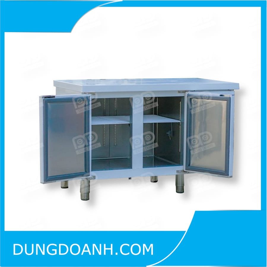 Bên trong bàn mát bàn lạnh 1.2m