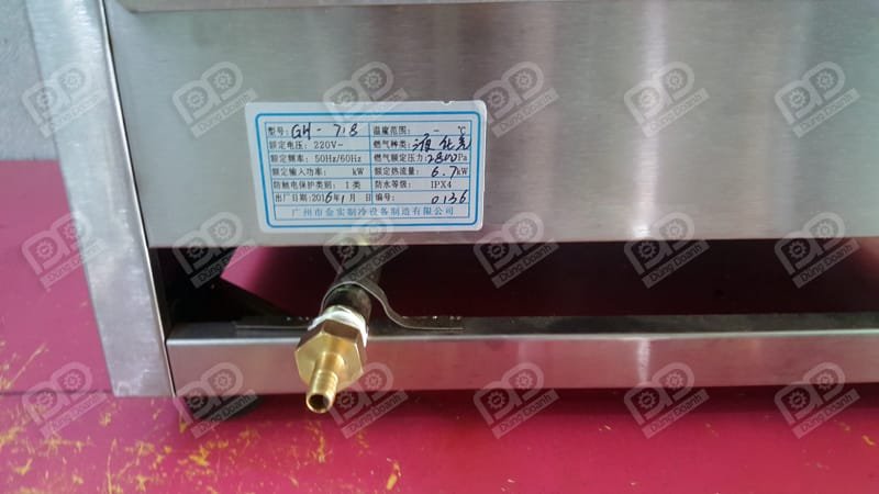 Đường lắp gas chỉ dùng van gas thấp áp