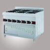Bếp Âu 6 họng kèm tủ