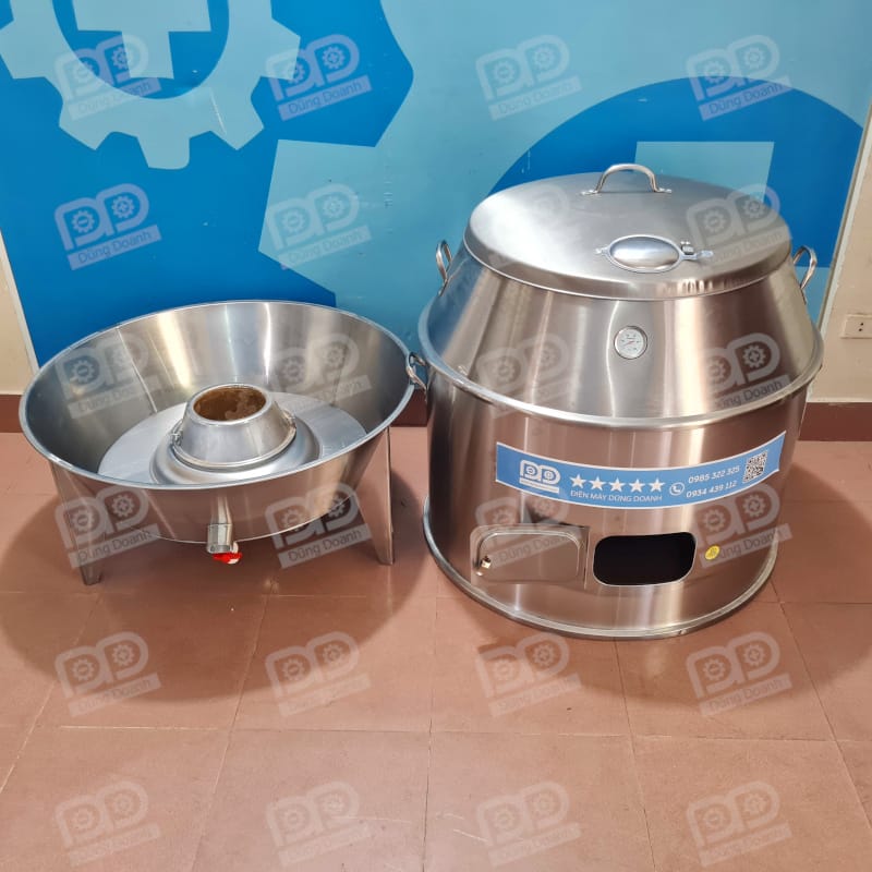 Lu quay vịt tháo rời 3 phần dễ dàng vận chuyển và vệ sinh