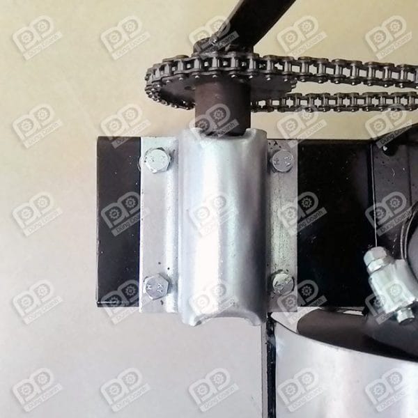 Máy thái hành truyền động nhông xích, lưỡi dao dọc giấy sắc bén - Ảnh 5