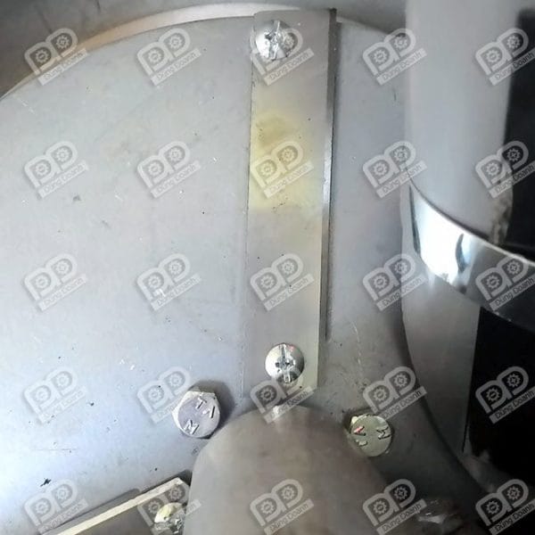 Máy thái hành truyền động nhông xích, lưỡi dao dọc giấy sắc bén - Ảnh 6