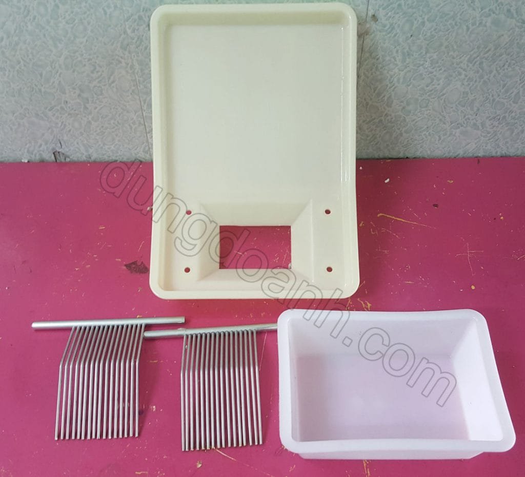 Các bộ phận ngoài có thể tháo rời vệ sinh sau khi sử dụng