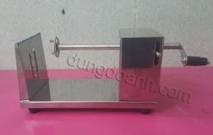 Máy làm khoai tây lốc xoáy quay tay
