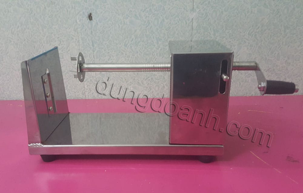 Máy làm khoai tây lốc xoáy quay tay