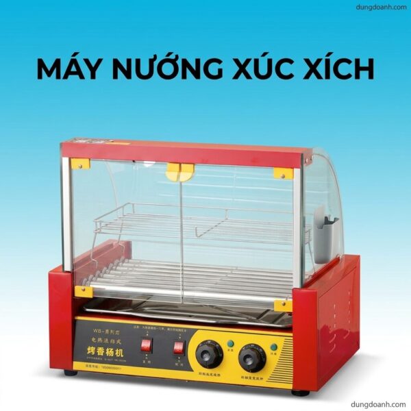 Máy nướng xúc xích 7 ống này là mức dung tích vừa vặn nhất, tối ưu chi phí đầu tư ban đầu cho các bạn trẻ mới khởi nghiệp quầy hàng ăn vặt