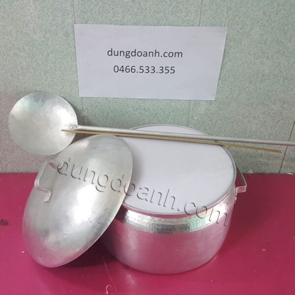 Muôi + thanh gạt và màng vải