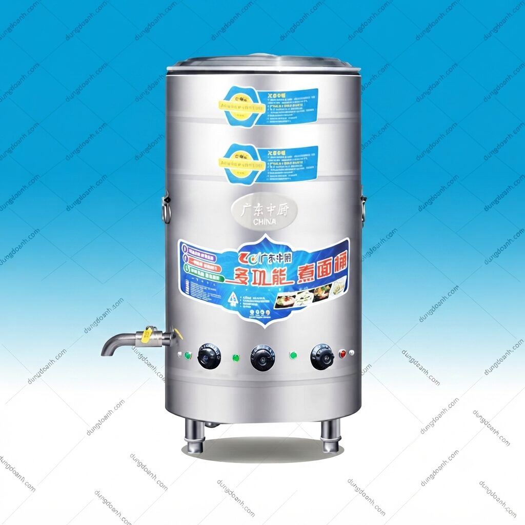 Nồi nấu đa năng công nghiệp dùng điện 6kW 220V ¢ 40 1 Nồi nấu đa năng công nghiệp dùng điện 6kW 220V ¢ 40