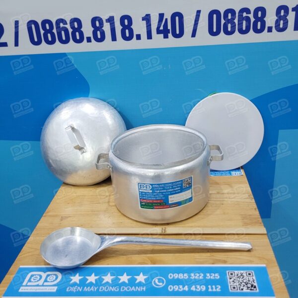 Toàn bộ muôi + vải tráng bánh + thanh gạt