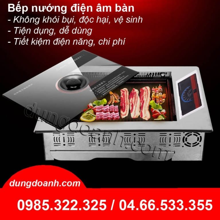 Bếp nướng điện âm bàn