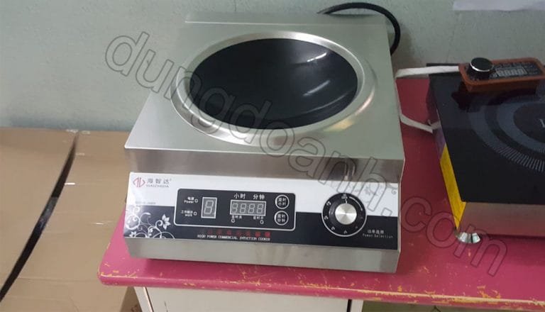 Bếp từ công nghiệp chảo lõm Haizhida 5kw