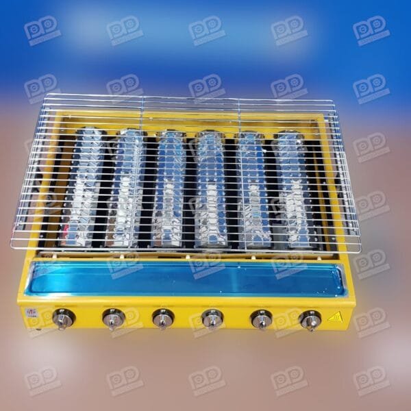 Bếp nướng gas hồng ngoại bbq 6 họng