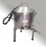Nồi tráng bánh cuốn inox 2 lớp đường kính 30 cm