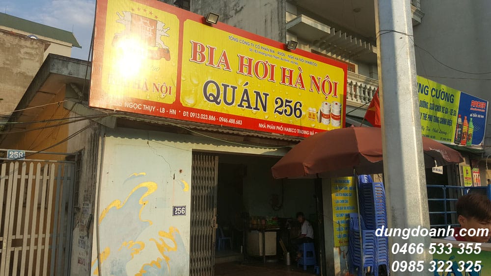 Quán bia 256 Ngọc Thụy, Gia Lâm