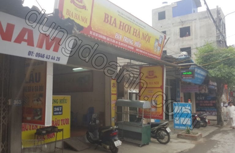 Quán bia hơi Trung Hiếu