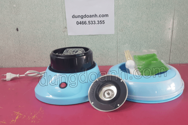 Máy làm kẹo bông mini 9 Phụ kiện kèm theo máy