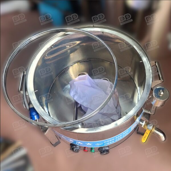 Nồi tráng bánh cuốn inox đường kính 50cm 11 Khuân kép cứng cáp không cong vênh không bồng khuân