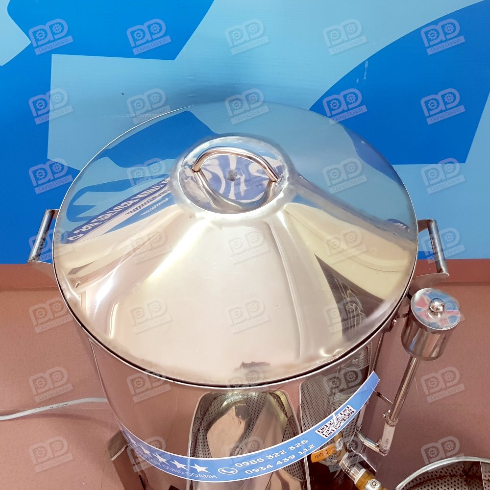 Nắp vung nón nước chảy vào trong không làm bẩn sàn nhà