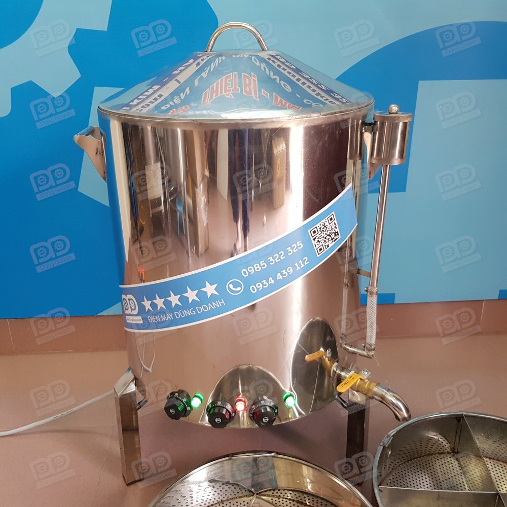 Nồi có 3 điều khiển nhiệt linh hoạt
