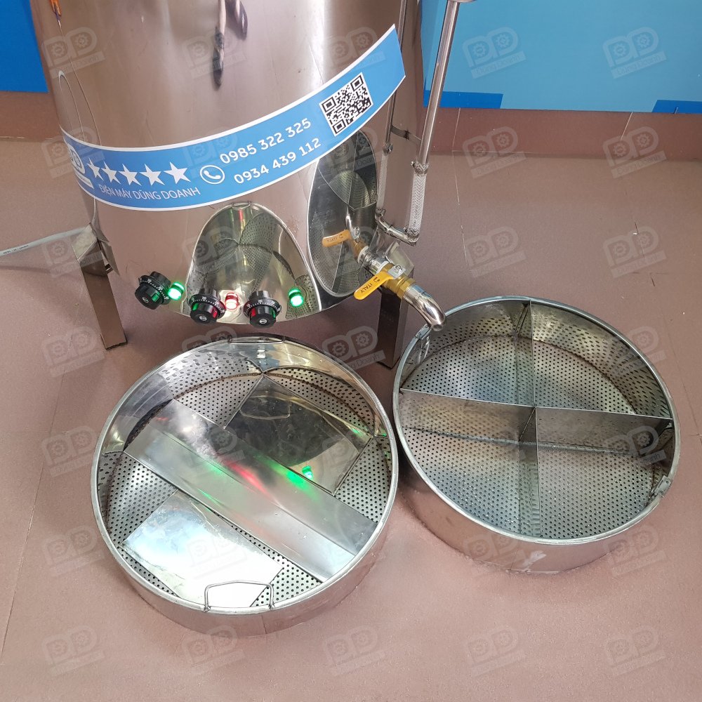 Nồi chia 2 tầng để đồ được nhiều loại xôi