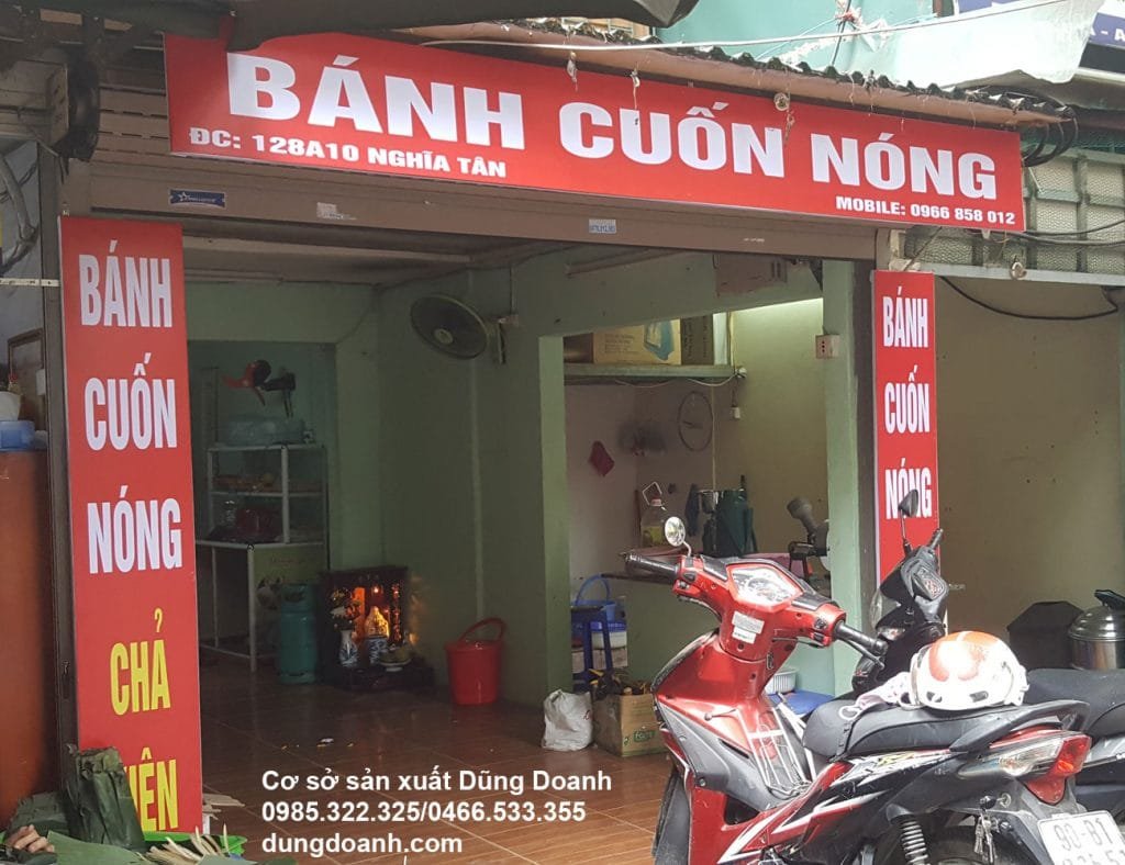 Cửa hàng bánh cuốn nóng 128A10 Nghĩa Tân, Cầu Giấy, Hà Nội