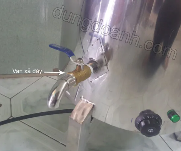 Van xả đáy vệ sinh
