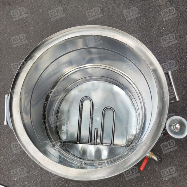 Nồi đồ xôi bằng điện inox 2 lớp 15 kg 13 Thanh sợi đốt siêu bền cùng hệ thống điều khiển cơ học