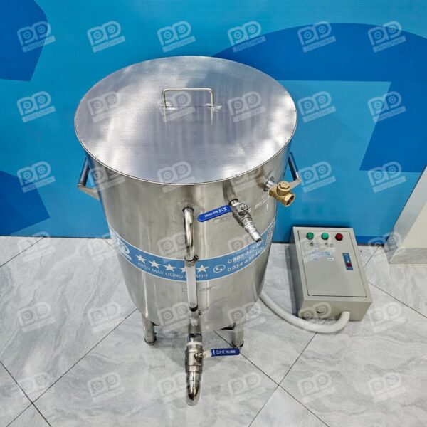 Nồi đậu hơi nước 50 lít có ống thăm mực nước