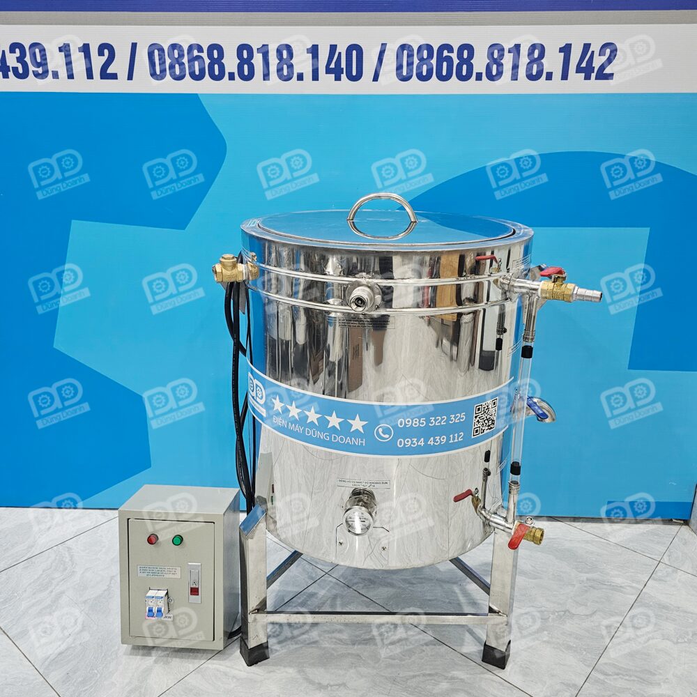 Các bộ phận như van sục hơi có thể tháo rời hoàn toàn, giúp việc làm sạch nồi sau mỗi lần nấu trở nên cực kỳ đơn giản.