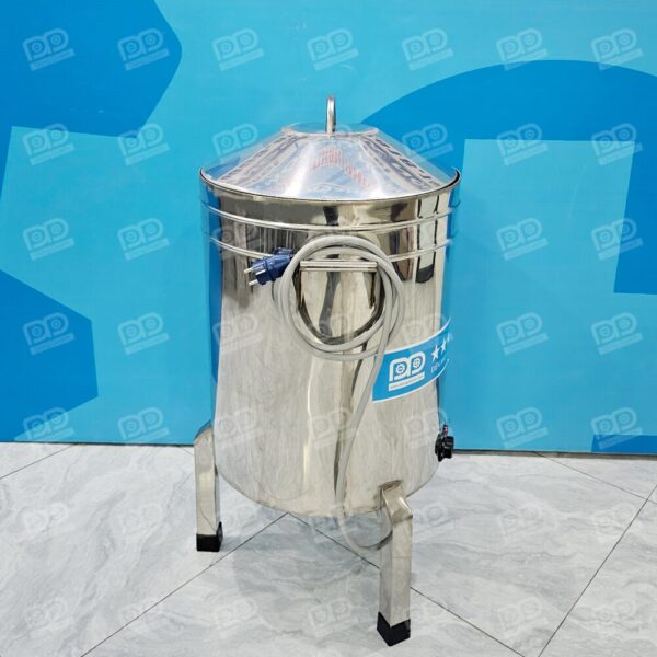 Nồi đồ xôi điện công nghiệp inox 2 lớp 10 kg 10 Nâng tầm chất lượng món xôi với nồi đồ xôi bằng điện, giữ nguyên hương vị truyền thống.