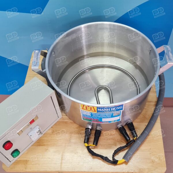 Chõ xôi nhôm 2 thanh gia nhiệt