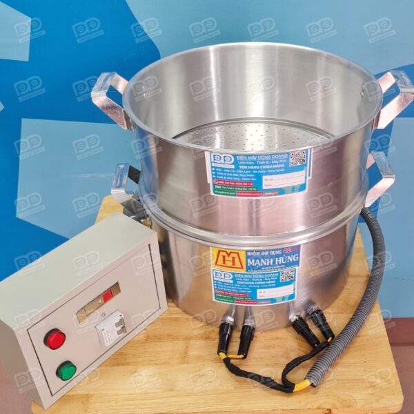 Chõ xôi 2 tầng 1 tầng đun nước 1 xửng hấp rời