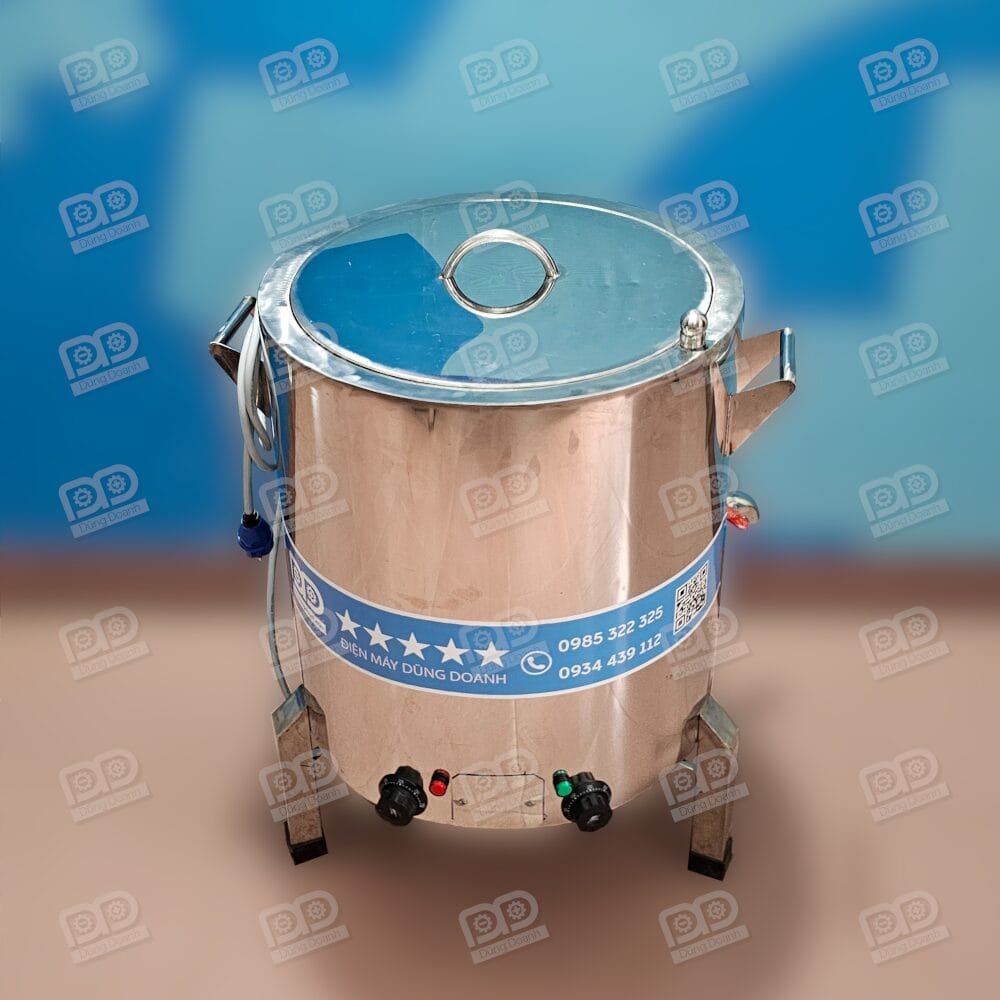 Nồi nấu cháo nhiệt dầu 50 lít tiết kiệm điện năng